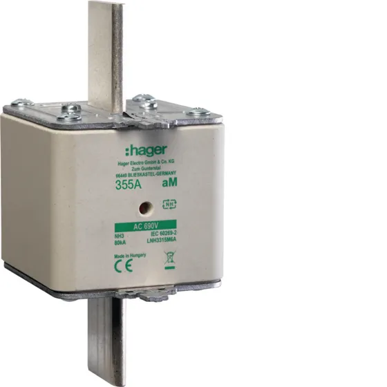Fusível de Facas NH3 Am 355A 690V