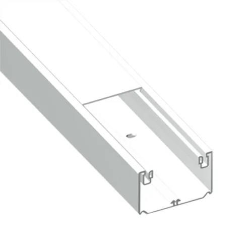 93 Calha 1 tampa branco RAL9010 50x80 U43X