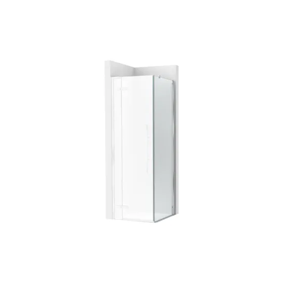 Brisa Divisória Duche LF 750x2000(Alt) MM Prata Brilho