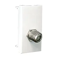 Módulo com Conetor Coaxial Tipo F - 1 Mód Al