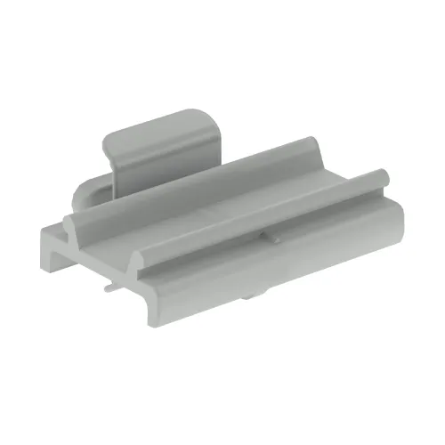 77 Suporte perfil porta-etiquetas cinzento RAL7035 30x24 U43X
