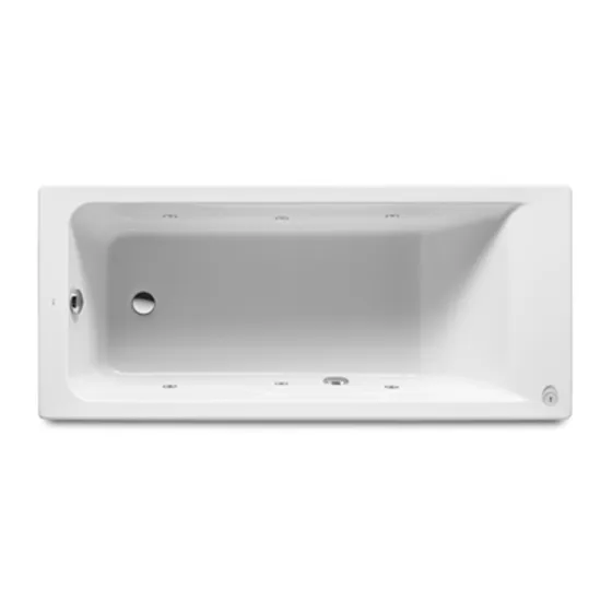 Easy Banheira Acrilica com Hidromassagem Tonic 1600x700mm (Não Inclui Válvula) Branco