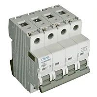 Disjuntor MT - 4P - 6kA - D - 25A