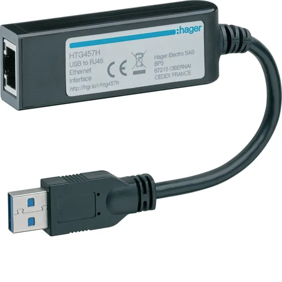 Interface USB / Ethernet RJ45