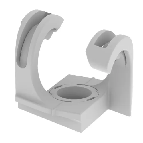 31 Braçadeira para tubo cinzento RAL7035 35x35 U24X