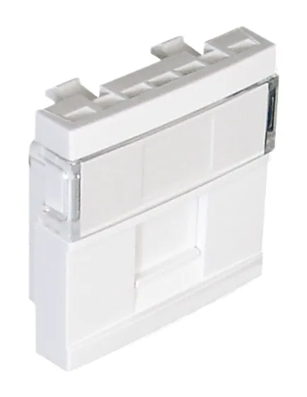 Módulo 1 Saída para Conetor RJ45 - 2 Mód Branco