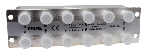 Repartidor Coaxial 2x6 Saídas
