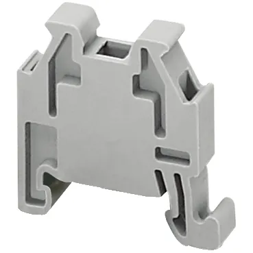 End Bracket, Snap-On For 15mm DIN Rails,