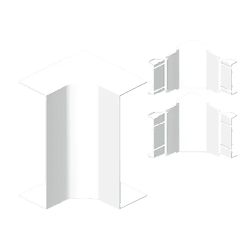 93 Ângulo interior branco RAL9010 50x100 U42X