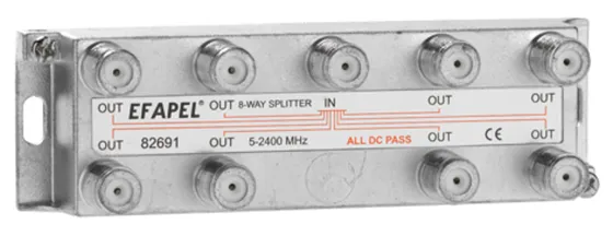 Repartidor Coaxial Terminal 8 Saidas